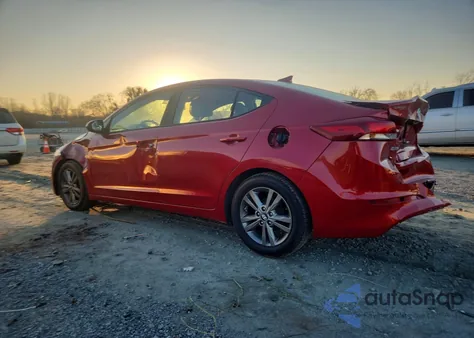 2017 Hyundai Elantra Se из США, поврежденный, VIN 5NPD84LF6HH114374